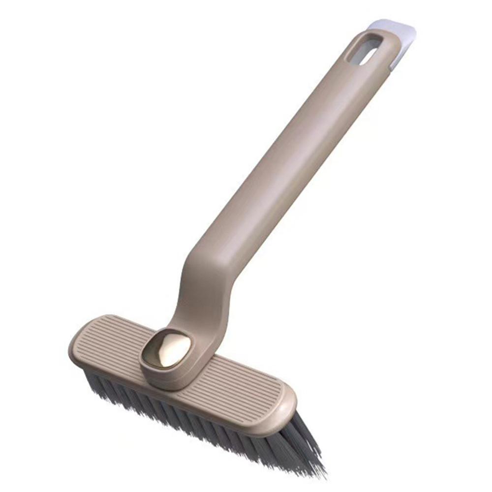 Rotating Cleaning Brush Hard Bristle Bathroom Tile Scrubber Floor Wall Crevices Grout Cleaning Brush