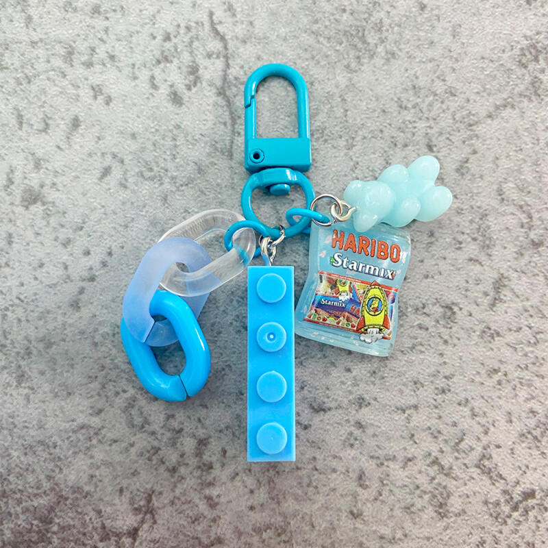 Haribo Jelly Bear Block Keychain 8 colors