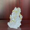 Ganesh Hindu Elefantgud for Suksess Statue Resin Gjennomsiktig Figurin Ornament Hjem Interiørdekorasjon Håndverk