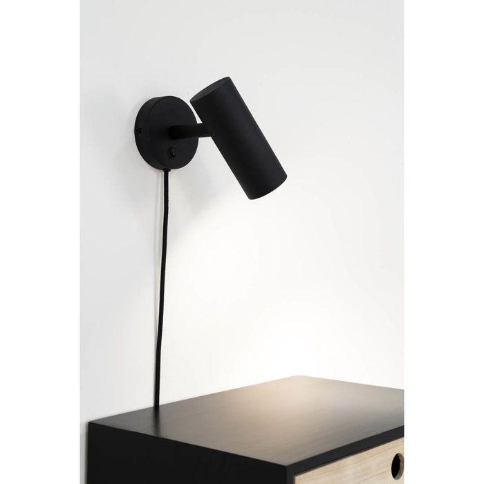House Nordic Lampe murale à LED Lia Noir 442794