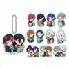 Bellhouse Mobile Suit Gundam GQUUUUUX Trading Acrylic Keychains, Gyugyutto, 1 Box, Approx. W48 X H56mm, Acrylic