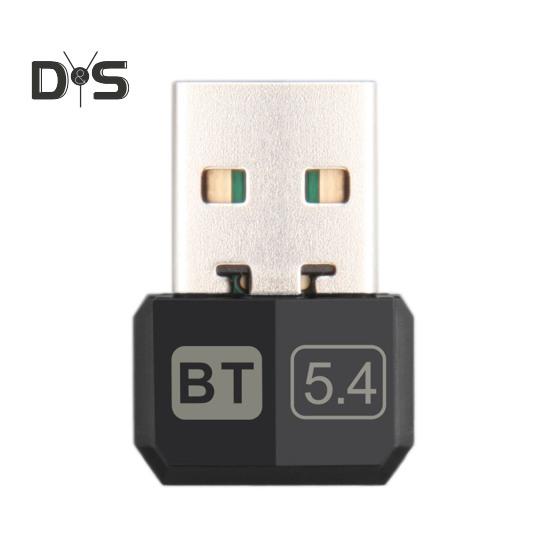 

Bluetooth-сумісний USB-адаптер Підключення кількох пристроїв Компактний розмір Портативна універсальна клавіатура Приймач для навушників USB-адаптер чорний