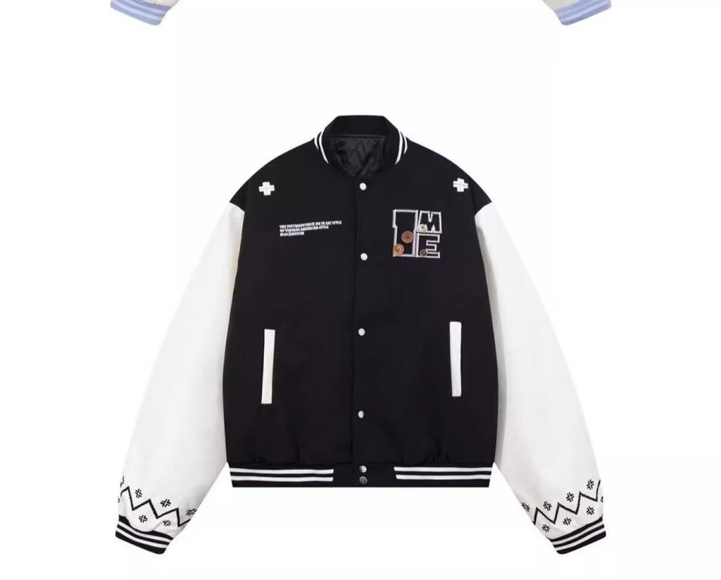 2024 Spring/Autumn Stylish Men's Jacket - High Street Fashion, Hong Kong & Japanese Harajuku/Korean Style, Loose Fit
