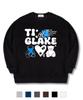 TI.GLAKE Trying Oversized Sweatshirt