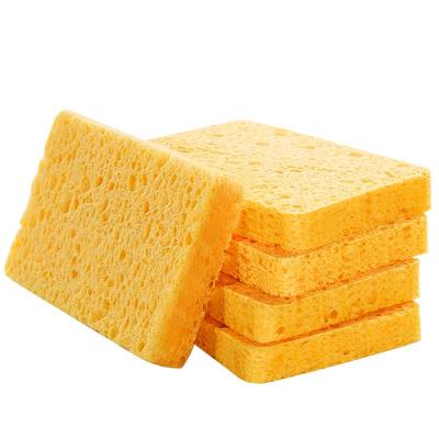 Baijiahaoshi Wiederverwendbarer Scheuerschwamm aus Holzzellulose 5er-Pack
