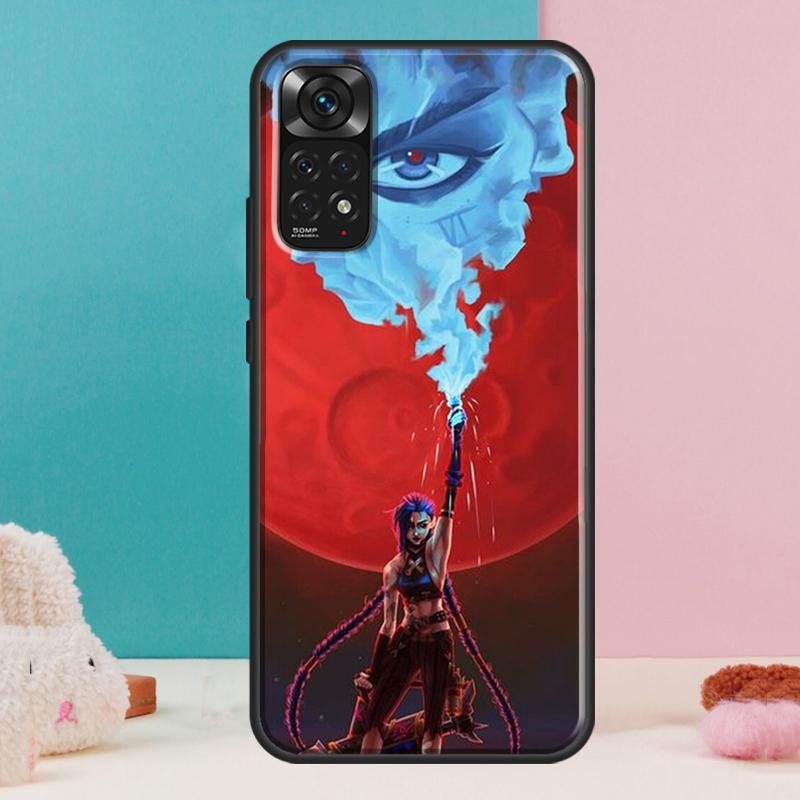 Arcane Case For Xiaomi Redmi Note 13 Pro 14 12 11 9 10 9S 10S 11S 12S Redmi 14C 13C 10C 12C Cover