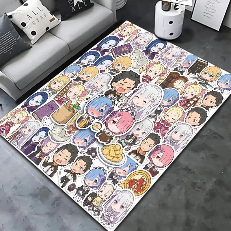 Re Zero Carpet Rug For Living Room Bedroom Home Sofa Decoration Kids Play Nonslip Floor Mat