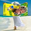 1pc Neymar Jr Trophy Celebration Microfiber Quick Dry Beach Towel Absorbent Soft Oversized Sand Free Towel for Travel Pool Gym Swimming Yoga 20a126