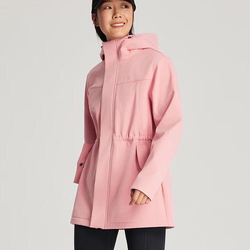 TECTOP Women's Fleece-Lined Softshell Jacket