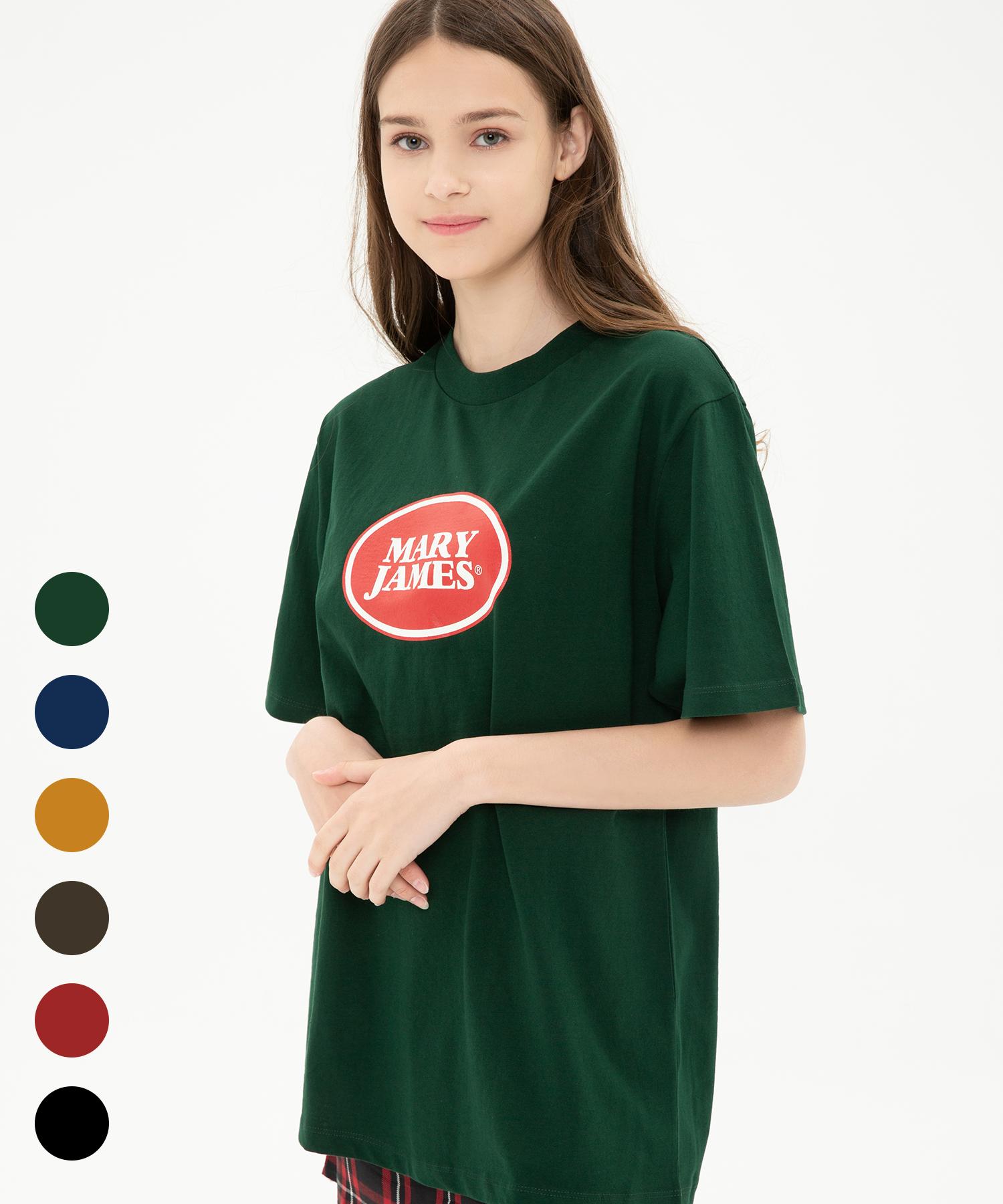 Mary James [Unisex - Oversized] Maryjasicle Half Sleeve (6 Colors) Navy - M