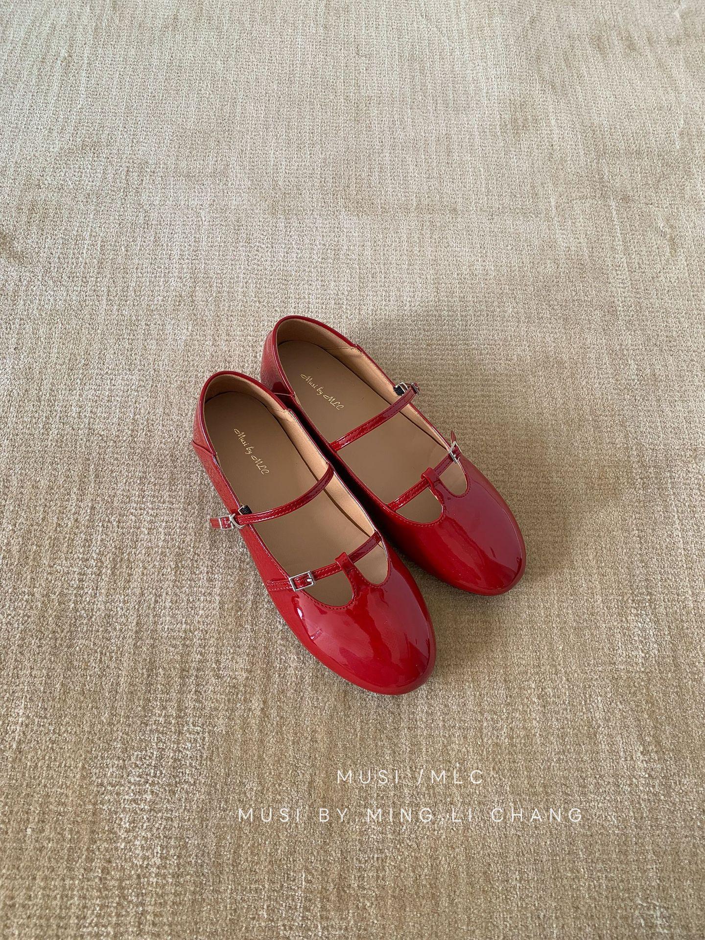 Women s Round Toe Spring French Style Shoes - Fashionable Footwear 35