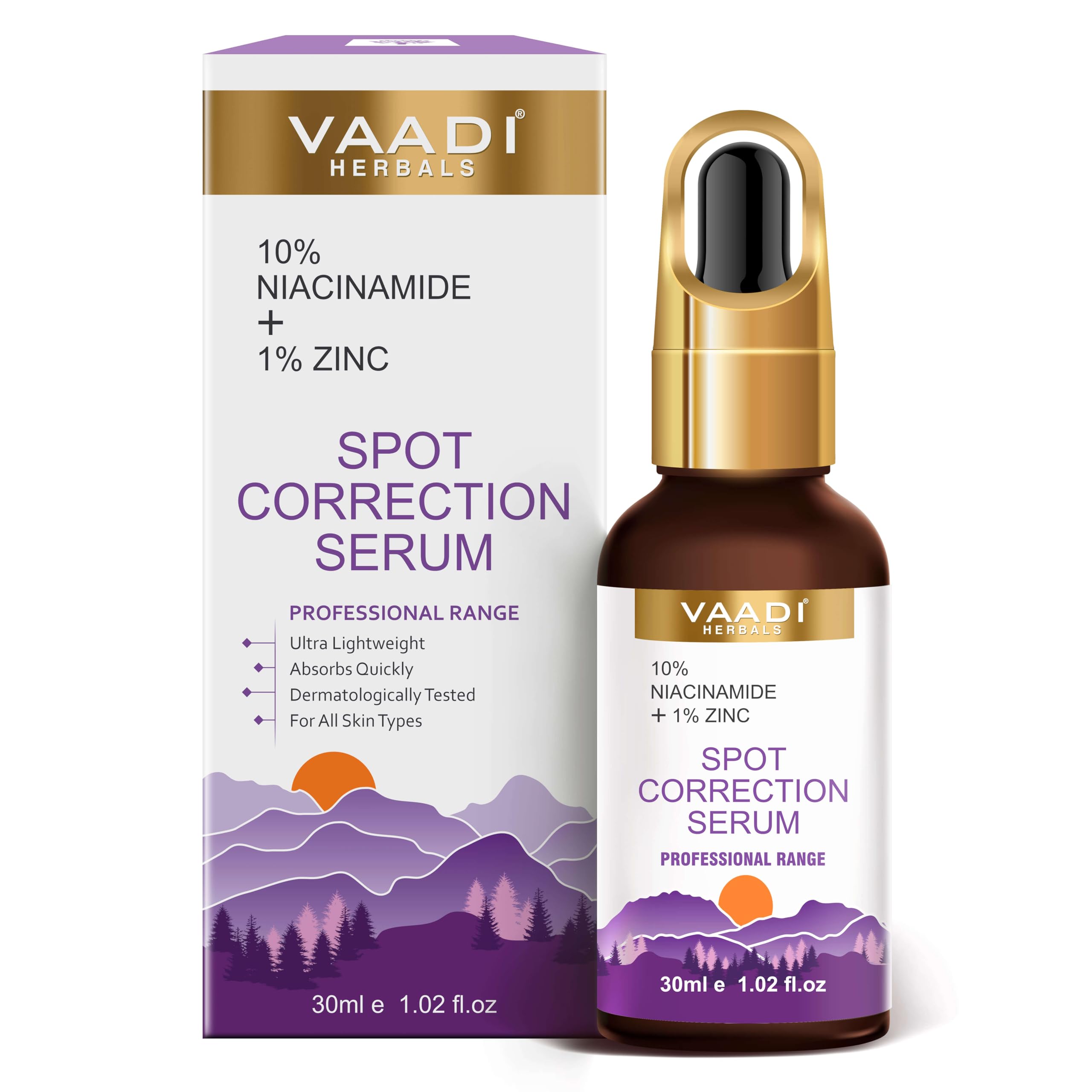 Vaadi Herbals Spot Correction Serum With 10% Niacinamide & 1% Zinc