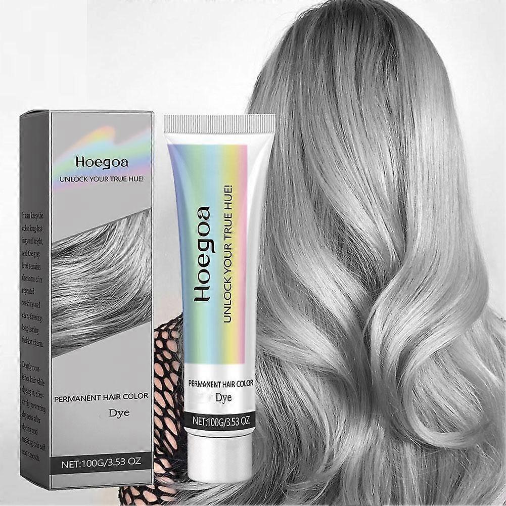 Silberne Haarfarbe Creme 100g