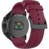 Silicone Strap for Suunto 9 24 - Wine Red