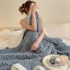 New 3D Shaped Jacquard Blanket Lamb Fleece Coral Fleece Double Sided Blankets Autumn Winter Seasons Warm Comfortable Nap Quilt