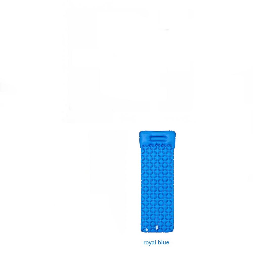 1-person self-inflating mattress, ultralight, suitable for camping, car camping, and outdoor use. Connectable air mattress. Includes storage pouch