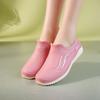 Fashionable Women's Spring And Autumn Rain Shoes, Casual, Lightweight, Waterproof, Non Slip, Kitchen Car Wash Work Rubber Shoes