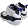 Jordan Air Jordan 6 Rings Soft And Comfortable Slip Resistant Abrasion Resistant High top Toddler Shoes Black White 323420-104