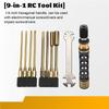 Aug. 9 In 1 RC Tool Kit, RC Car Tool Kit RC Hex Driver Screwdriver Set For RC Car Hobby Tools