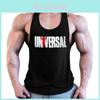 Gym Men Sleeveless Shirt Bodybuilding Sport Fitness Vest Muscle Tank Top Clothes