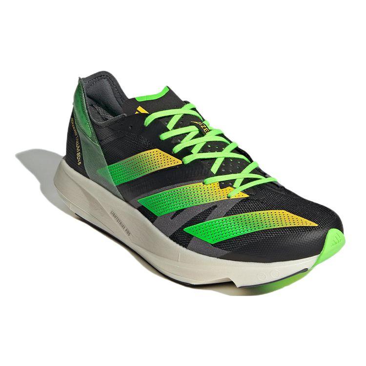 Adidas Adizero Takumi Sen 8 Black Solar Green Unisex Sneakers Core-Black Beam-Yellow GY8405