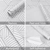 Nordic Style Self-adhesive Waterproof Wallpaper for Bedroom Living Room Background Wall Old Furniture Stickers Wall Sticker