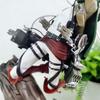 Attack on Titan: Tree stump Levi Captain Anime and trendy toys can be move 9.84Inch/24cm pvc FavoritesTable setup anime hot Toys