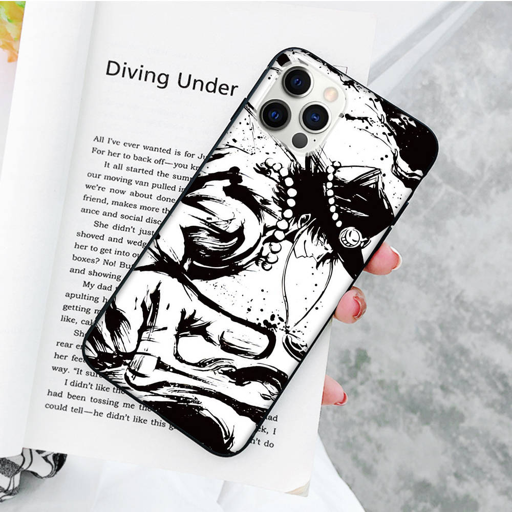 JW52 Ace Sabo Black Soft Case for OPPO Reno 8 6 5 4 Pro Plus Find X3 A17 A3 A31 A38 A40 A53 A54 A55 A74 A76 A78 A77 A80 A94 A95 A96 Lite