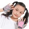 Children Half Finger Cycling Gloves Breathable Sport Gloves With Protective Palm For Cycling Scooter Outdoor Activity