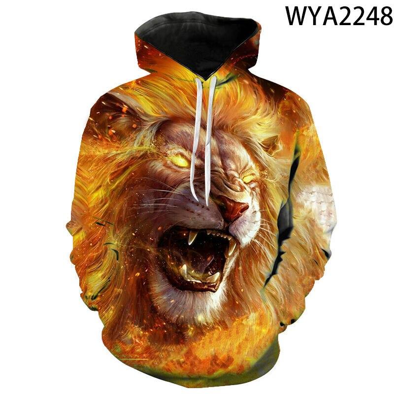 3d lion sweatshirt