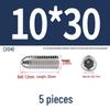 Stainless Steel Ball Plunger Set: M2.5-M16 Ball Screw Positioning Spring Plunger