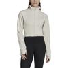 Women's Sports Jacket Adidas HK2357 Beige