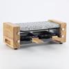 Raclette Machine HKoeNIG - WOD2 - Up To 2 People - Cooking Stone - Wood Design - 350W