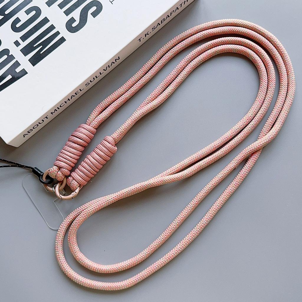New Durable Twist Color Mobile Phone Universal Lanyard Diagonal Long Rope Shoulder Strap Neck Multi-Purpose Anti-Loss Rope