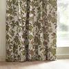 Wylder Jacquard Pomegranate Floral Pencil Pleat Curtains
