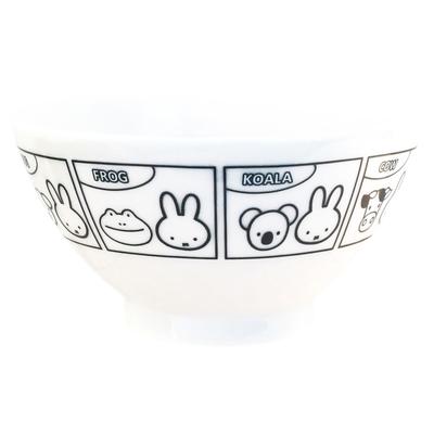 Dick Bruna "Miffy" Rice Bowl, 11.5 X 6.5cm, Microwave and Dishwasher Safe, Character Goods, Tableware, Miffy & Animals, Made In Japan, 415121
