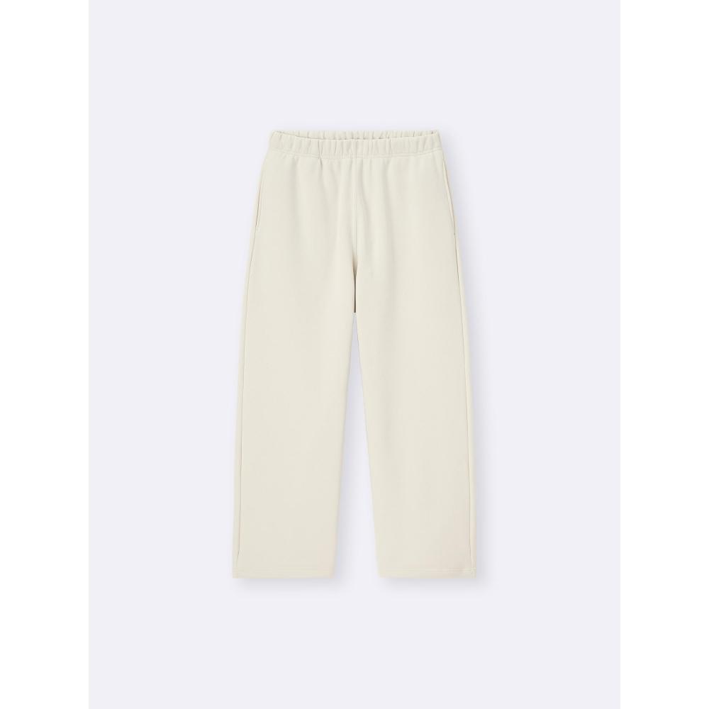 Gu By Uniqlo Heavyweight Sweat Wide Straight Pants  Length Standard 69.0 73.0cm 