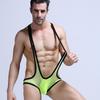 Tuta modellante estiva da uomo originale - Design casual fitness a rete con spalline LT1