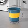 Collapsible Bucket 5/10L Cleaning Bucket Mop Bucket Folding Foldable Portable Small Plastic Water Container for Outdoor Use