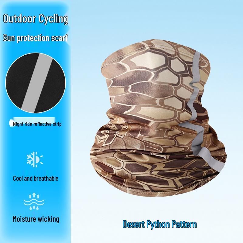 Quick-Dry Multifunctional Sun Protection Scarf for Cycling and Sports