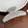 Sophisticated Acrylic Hair Claw Clip Featuring Unique Line Design For Fashionable Women