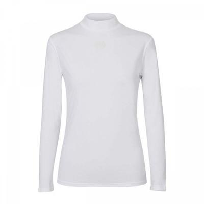 Core Mock Neck Inner Top White