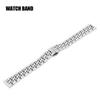 14mm Width 180mm Length Watch Band Stainless Steel Watch Strap Replacement Watch Band Strap Accessory Silver