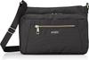 Anello Grande A5 Shoulder Bag, Water-Repellent, Multi-Storage, GL GTC4132Z, Black