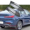 Rear Bumper Protector Diffuser Spoiler Splitter for BMW X4 G02 M40i M Sport 2018 2019 2020 2026 ABS Glossy/Carbon Fiber Black