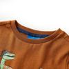 T-shirt enfants à manches longues cognac 5 dimensions disponibles