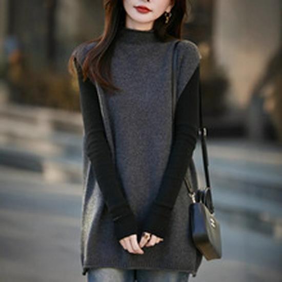 High-Stretch Seamless Cashmere Leggings - High-Waisted, Soft, Slimming Autumn/Winter Base Layer