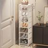 Adjustable Shoe Rack Storage Organizer Shoe Hanger Shoe Cabinets Space Saving Sneakers Organizer for Wall Corner Shoes Shelf