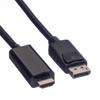 Value Câble DisplayPort DP - UHDTV, St/Noir, 5 m - 11995788