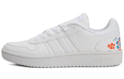 Hoops 2.0 Bestickt 'Weiß' Damen EE5823
